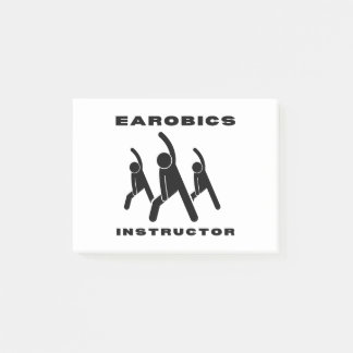 Bloco De Notas Aerobics Instructor