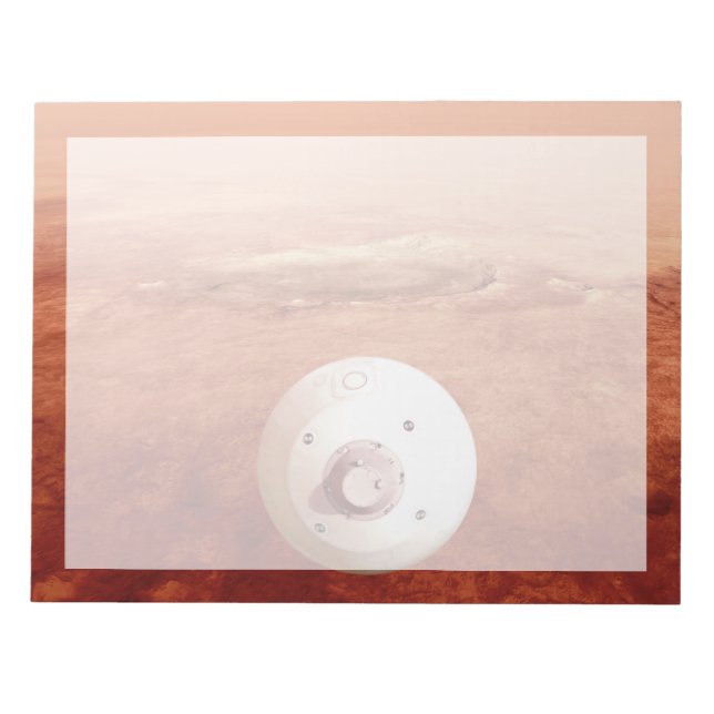 Bloco De Notas Aeródromo Com Perseverança Descendente Da Superfíc (Frente)