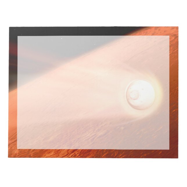 Bloco De Notas Aeródromo Com Perseverança Descendente Da Superfíc (Frente)