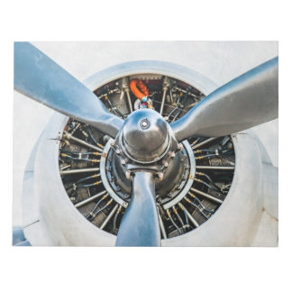 Bloco De Notas Aeronave Douglas DC-3. Hélice