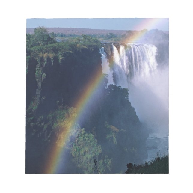 Bloco De Notas África, Zimbábue. Cataratas Vitória (Frente)