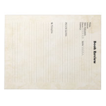 Aged Distressed Vintage Paper Book Review