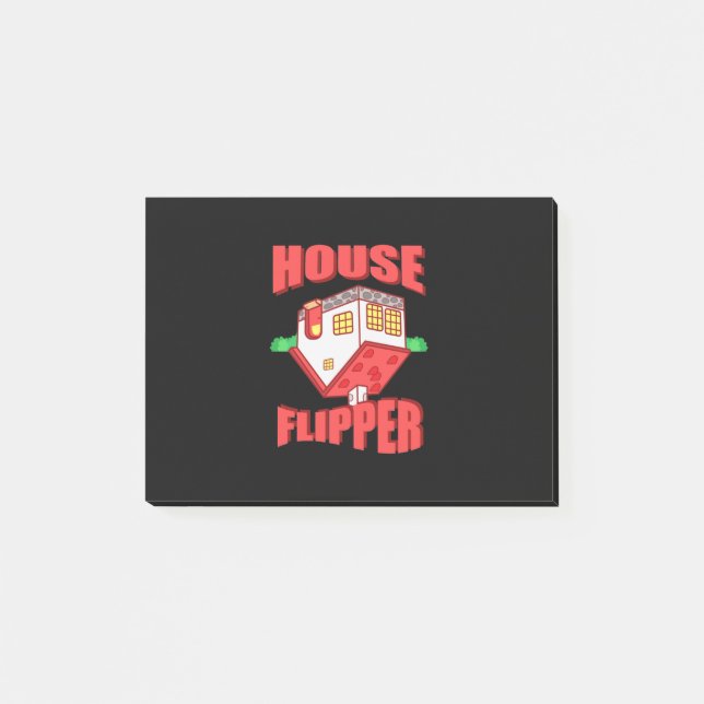 Bloco De Notas Agente imobiliário House Flipper (Frente)