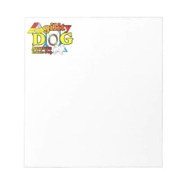 Bloco De Notas Agilidade de Cão Eskimo Americano