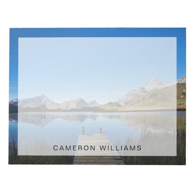 Bloco De Notas Água | Suiça Lai da Vons (Frente)