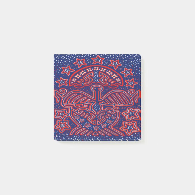 Bloco De Notas Águia Democrata Patriota dos EUA (Frente)