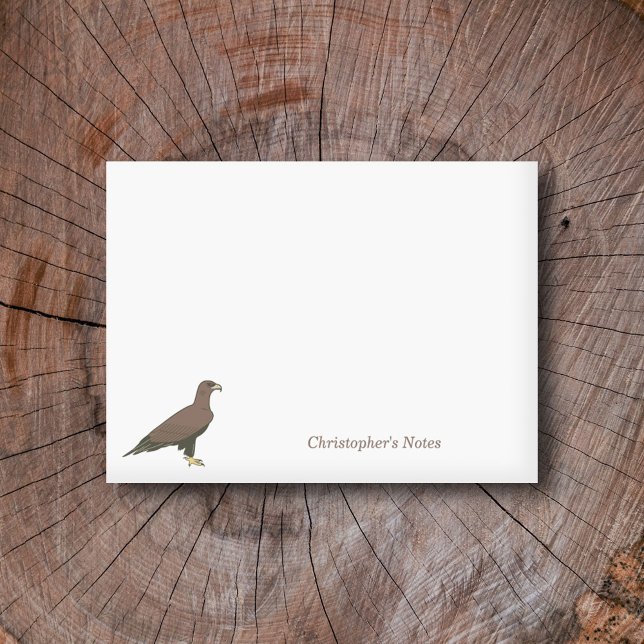 Bloco De Notas Águia ouro (Golden Eagle Post-it Notes)