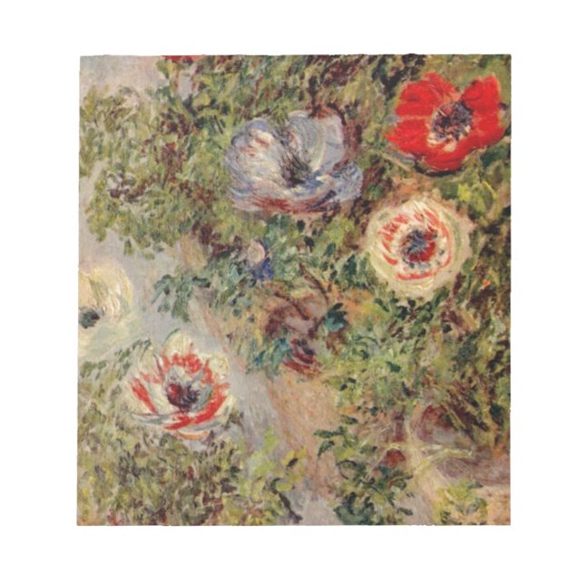 Bloco De Notas Ainda-Vida de Claude Monet com os presentes do des (Frente)