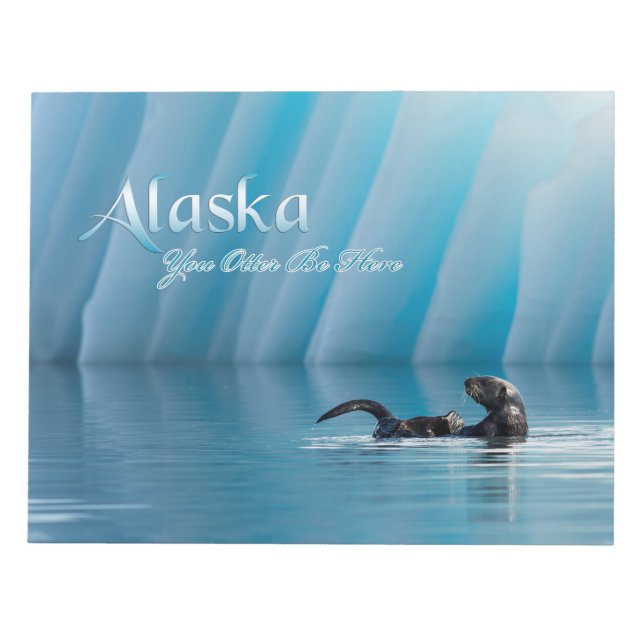 Bloco De Notas Alaska - Você Não Esteja Aqui (Frente)