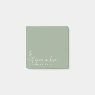 Bloco De Notas Alegra-se com as Postas de esperança