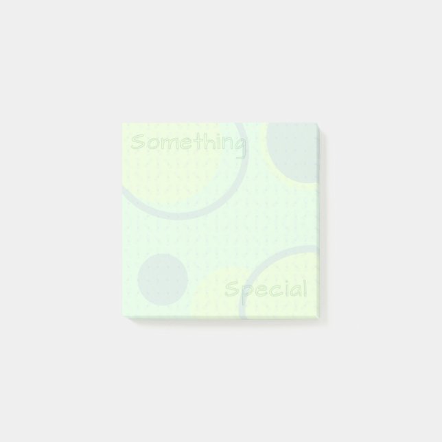 Bloco De Notas Algo Especial Mint Green Sticky Notes (Frente)