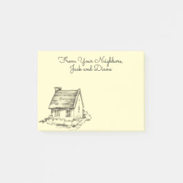 Bloco De Notas Algodão esboçado