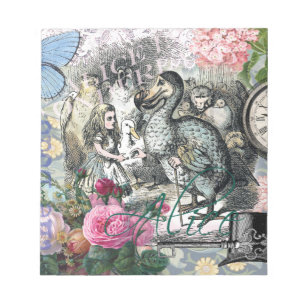 Bloco De Notas Alice Classic Wonderland Dodo Arte Tenniel