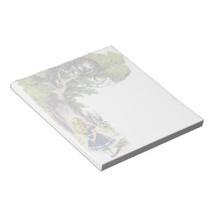 Bloco De Notas Alice Conhece Cheshire