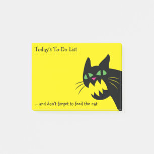Bloco De Notas Alimente ao gato o tumulto engraçado ou o mel