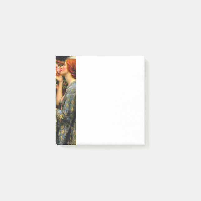 Bloco De Notas Alma da Rosa John William Waterhouse (Frente)