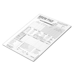 Bloco De Notas Almofada da fermentação