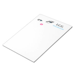 Bloco De Notas Almofada de memorando azul de 311 detectives