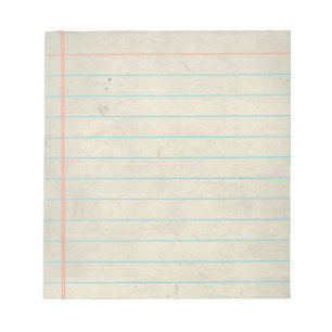Bloco De Notas Almofada de memorando personalizada vintage com