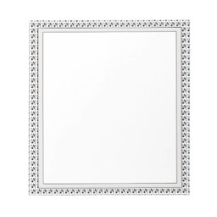 Bloco De Notas Almofada de notas musicais 5,5" x 6" - Musical da