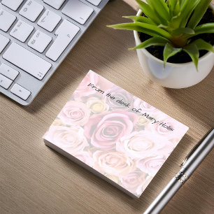 Bloco De Notas Almofadas de nota pegajosas da beleza floral