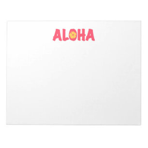 Bloco de Notas Aloha
