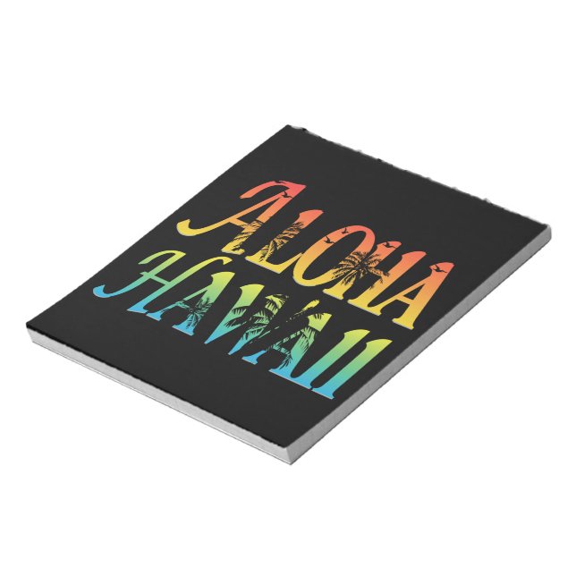 Bloco De Notas Aloha Hawaii (Invertido)