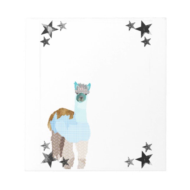 Bloco De Notas Alpaca Art Notepad (Frente)