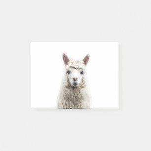 Bloco De Notas Alpaca branca
