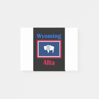 Bloco De Notas Alta Wyoming
