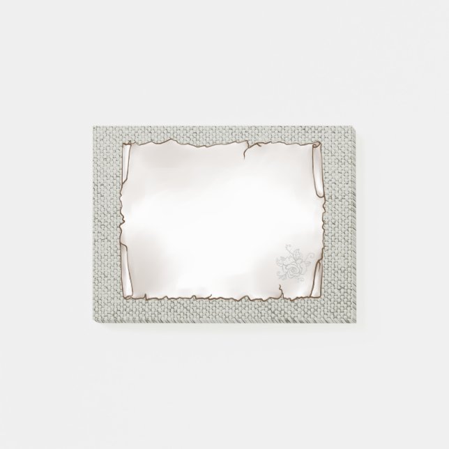 Bloco De Notas Altes Blatt klebezettel (Frente)