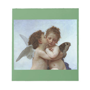 Bloco De Notas Alunos L'Amour et Psyche de Bouguereau (Cupido)