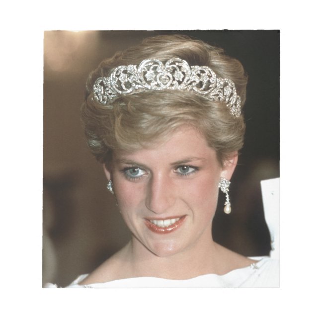 Bloco De Notas Amanhã! HRH Princesa de Gales (Frente)