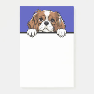 Bloco De Notas Amante de Cachorro da Raça Cavalier King Charles S