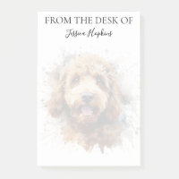 Amante de Labradoodle Cachorro Monogramado