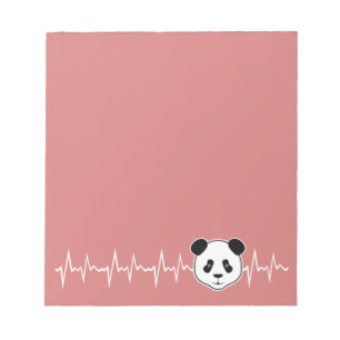 Bloco De Notas Amante de Panda
