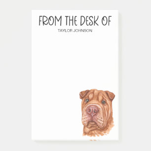 Bloco De Notas Amante do Shar Pei