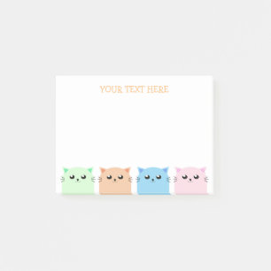 Bloco De Notas Amantes de Cat Personalizados Bonitos