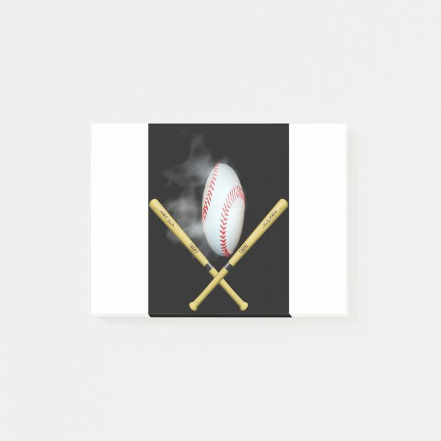 Bloco De Notas amantes do beisebol (Frente)