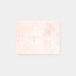 Bloco De Notas Amantes em um lago congelado         