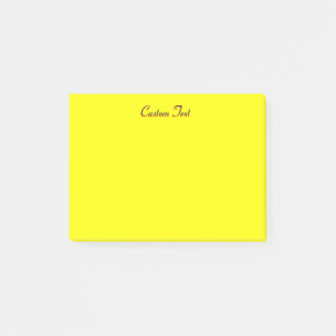 Bloco De Notas Amarelo bonito