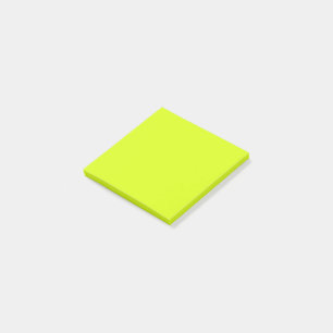 Bloco De Notas  Amarelo Chartreuse (cor sólida) 