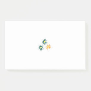 Bloco De Notas Amarelo de Banana, Verde Azul Escuro, decorativo
