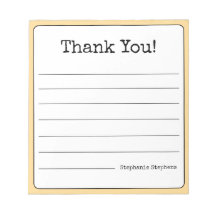 Amarelo Dourado Retro Obrigado Seu Nome Linha