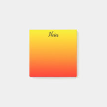 Amarelo, laranja e vermelho personalizados