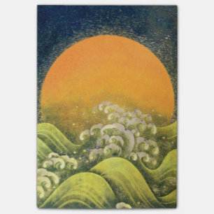 Bloco De Notas AMATERASU SUN GODDESE Amarelo Castanho Negro