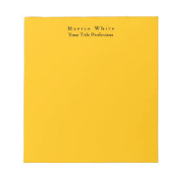 Amber Yellow Plain Professional Modern