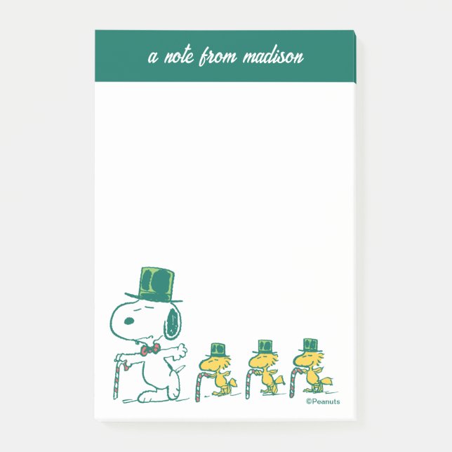 Bloco De Notas Amendoins | Candy Cane Cuties (Frente)