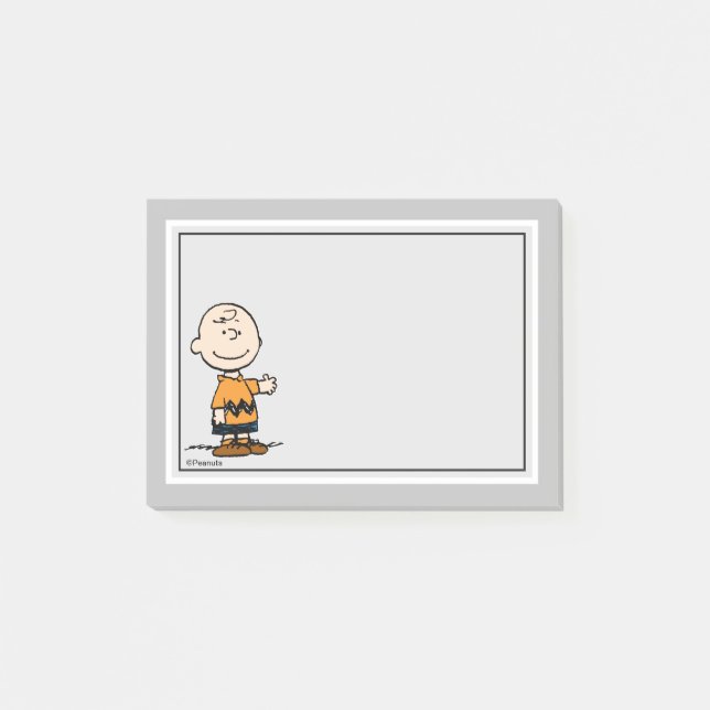 Bloco De Notas Amendoins | Charlie Brown (Frente)
