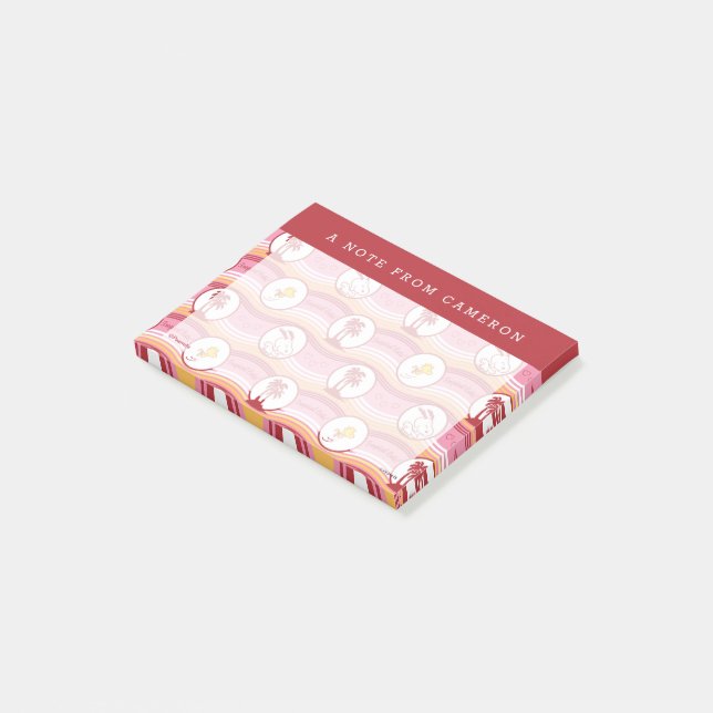 Bloco De Notas Amendoins | Circuito Tropical de Snoopy & Woodstoc (Inclinado)